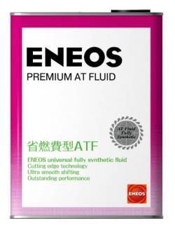 Масло трансмиссионное для АКПП Eneos Premium AT синтетика 1 литр