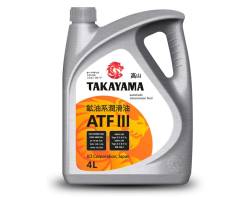 Масло трансмиссионное для АКПП Takayama ATF3 DX3 4 литра