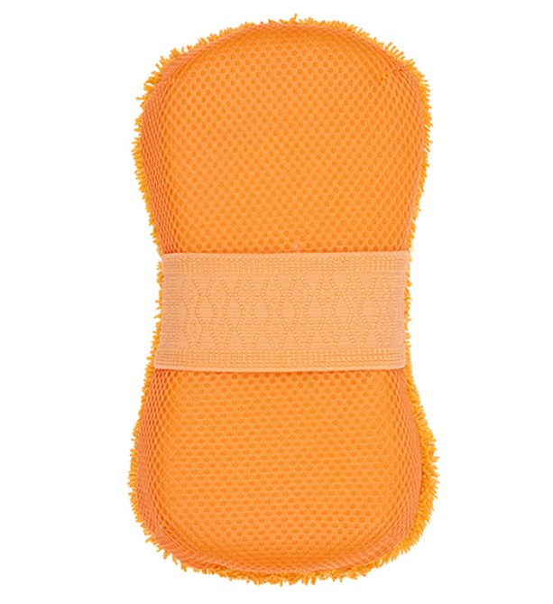 Губка для мытья машины микрофибра iSky Оранжевая iMS-22O