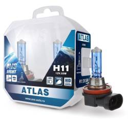 Лампа H11 AVS Atlas 55Вт 12В 5000К 2шт 78906