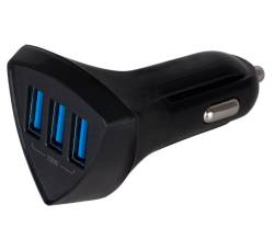 Зарядное устройство для сотового PL SW 3USB 12В - 24В 019