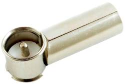 Антенна штекер переходник Европа - Гнездо Азия угловой 433