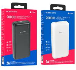 Зарядное устройство Внешний аккумулятор Borofone BJ16A 20000mAh 2 USB PD Type-C