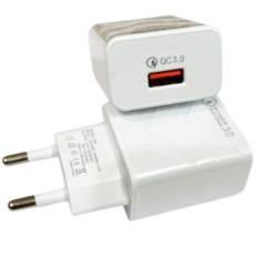 Зарядное устройство 220В MRM 3A Быстрая зарядка 1USB E05