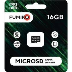 Флешка microSDHC SD Fumiko 16Гб 10 класс