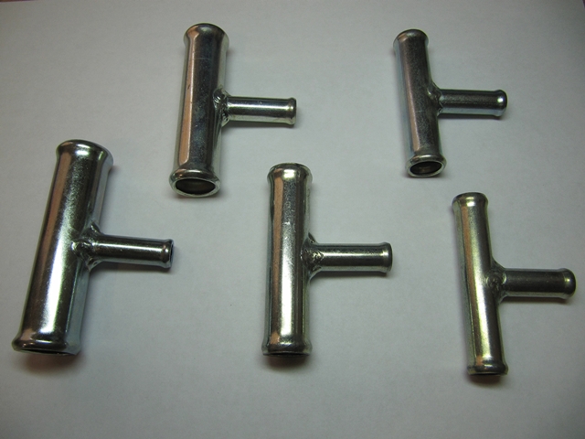 Тройник 16*10*16мм металл угол 90