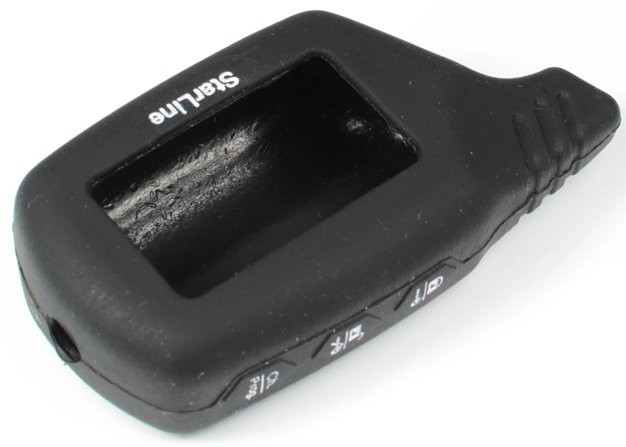 Чехол брелка сигнализации силикон StarLine B9/B6/A91 Черный