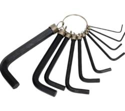 Набор шестигранников Sib Lux 10 предметов на кольце пакет