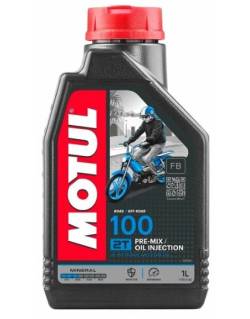 Масло моторное Motul 100 2T 2-тактное Motomix 1л 104024