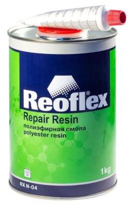 Смола Reoflex полиэфирная 2К Repair Resin + отвердитель 1 кг