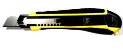 Нож канцелярский X-Pert 18мм прорезиненный корпус + 3 лезвия 606