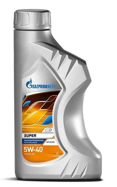 Масло моторное Gazpromneft Super Супер 5w40 полусинтетика 1 литр