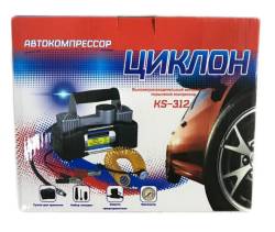Компрессор автомобильный Циклон 85л/мин до 10атм + сумка