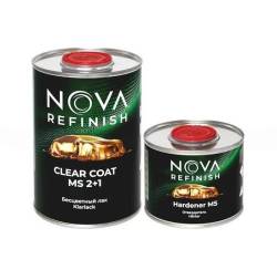Лак Novo акриловый 2K MS 2+1 Бесцветный 1л + отвердитель 500мл
