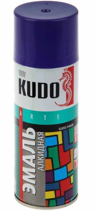 Краска Kudo 1015 фиолетовая RAL 4001 520мл