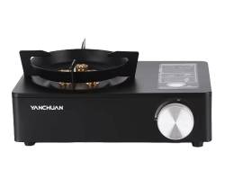 Печь газовая плита горелка туристическая в кейсе для хранения + переходник 8502