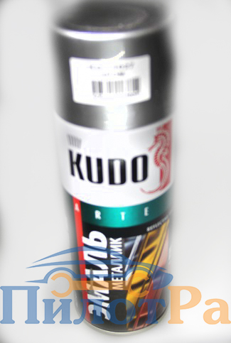 Краска Kudo 1027 хром металлик 520мл