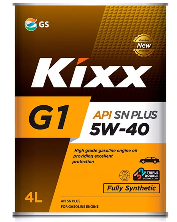 Масло моторное KIXX G1 5w40 SP синтетика 4 литра