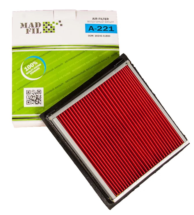 Фильтр воздушный A-221 Madfil Nissan