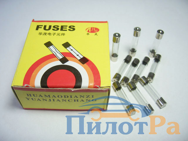 Предохранитель стеклянный 6*30мм 1А