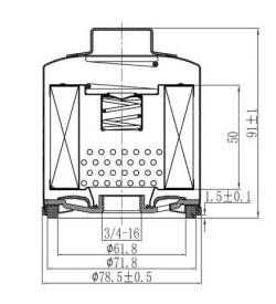 Фильтр масляный TC-1246 Totachi W712/52