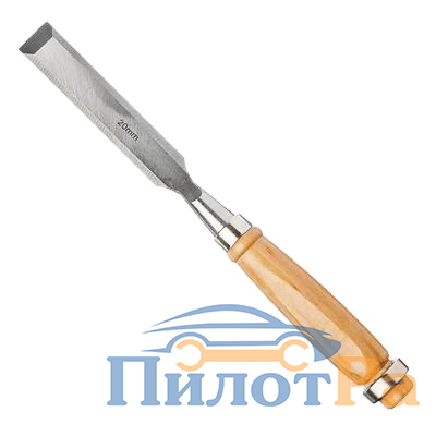 Стамеска Ермак 20мм деревянная ручка