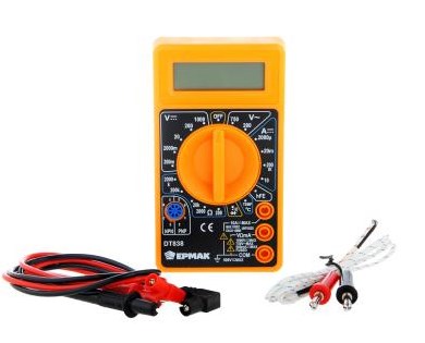Мультиметр цифровой DT-838 Ермак + термопара 660-005