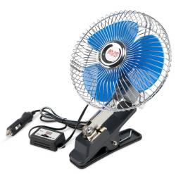 Вентилятор в салон AVS серебро 24В 6" 8043C
