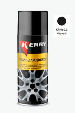 Краска Kerry KR-960.3 для дисков черная 520мл