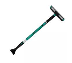 Щетка сметка со скребком для снега AVS телескопическа 89-126см WB-126