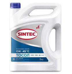 Тосол SINTEC синий -45C 5кг