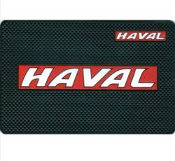 Коврик панели черный с логотипом HavaL черный 200*135мм