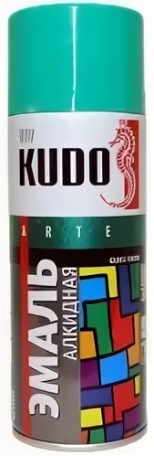 Краска Kudo 1020 бирюзовая RAL 5018 520мл