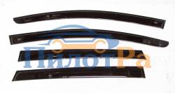 Дефлектор боков. стекла (ветровик) 4шт. HONDA CR-V IV (2012-- ) накладной Дзержинск