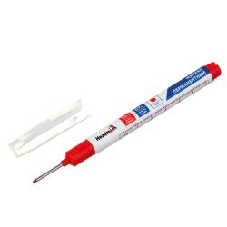 Маркер HeadMan перманентный красный тонкий 684-002