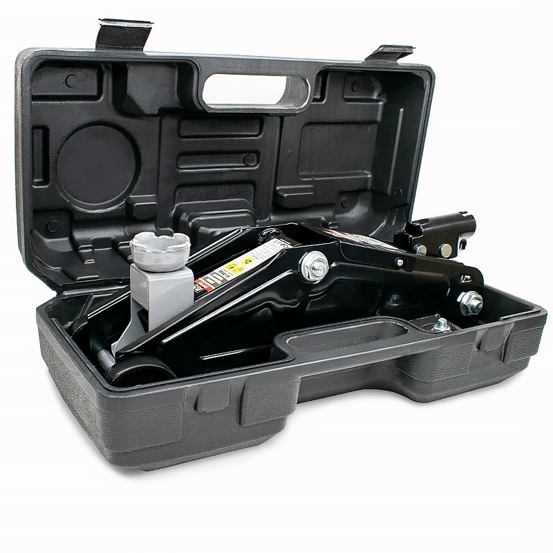 Домкрат подкатной 2т AVS в Кейсе 140-300мм