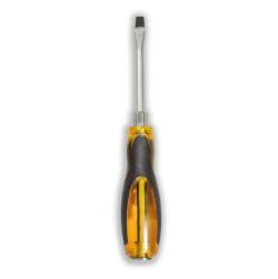 Отвертка плоская Spark Lux ударная 6*200мм прозрачная ручка