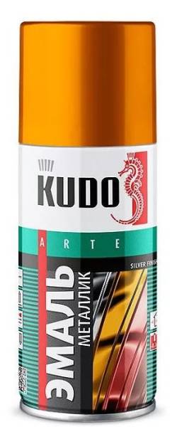 Краска Kudo 1028 аэрозольная золото 520мл