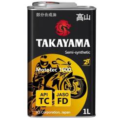 Масло моторное Takayama Mototec 1000 2T TC FD 1 литр