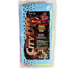 Салфетка микрофибра CA-121 CityUP 5 шт 35*35см