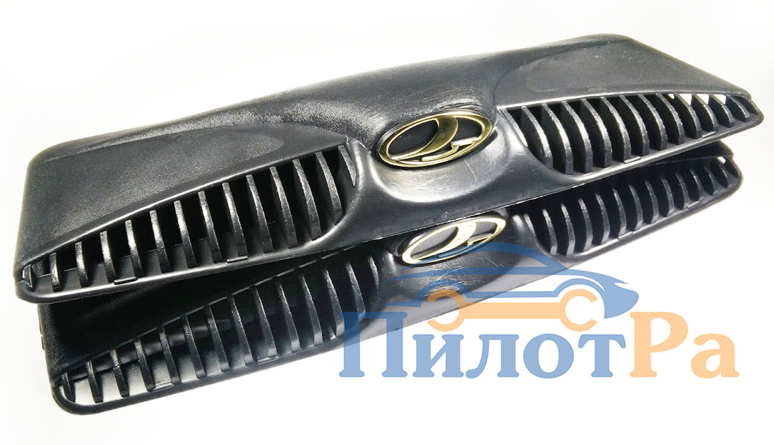 Воздухозаборник ВАЗ 2101 - 2107 цветная эмблема - Черный