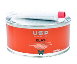 Шпатлевка стекловолокно USP Glass 1кг 1000 грамм