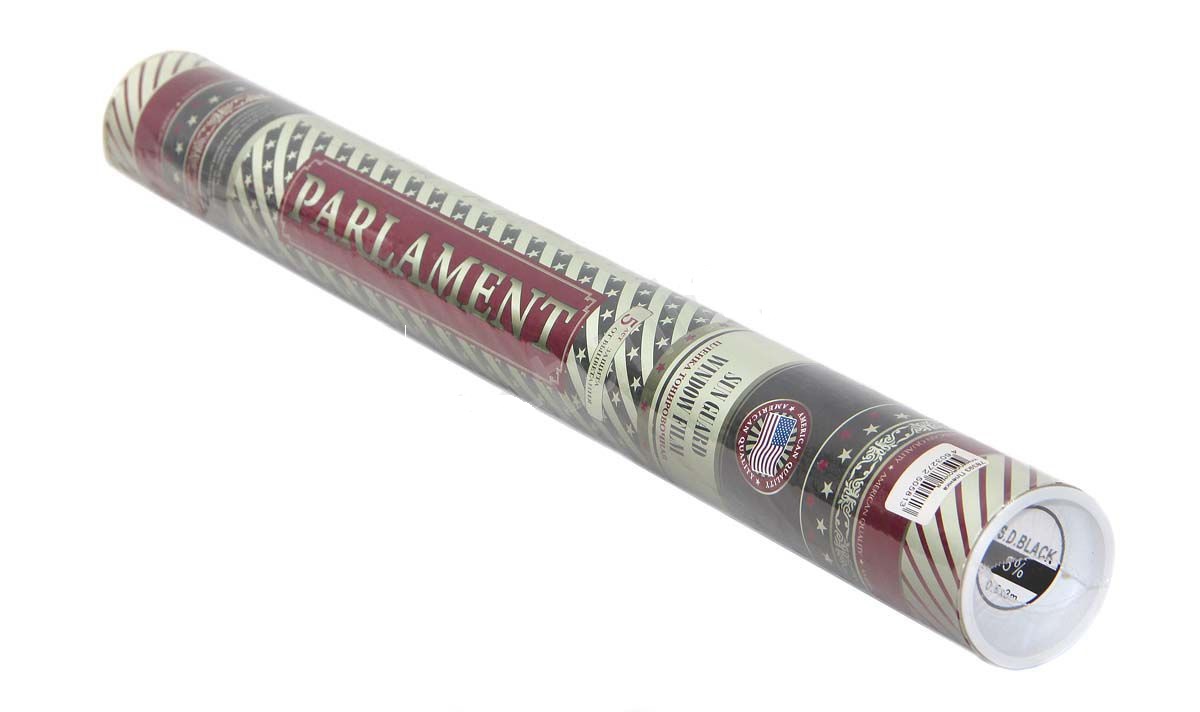 Пленка тонировочная американка в тубусе 10% черная 50*300см Parlament