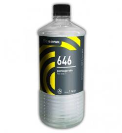 Растворитель краски 646 1 литр ГОСТ Одуванчик