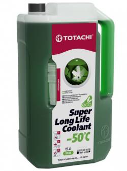 Антифриз Totachi -50С Super Long Life зеленый 5кг с воронкой