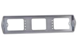 Подложка под номер с подсветкой боковая верхняя закругленная