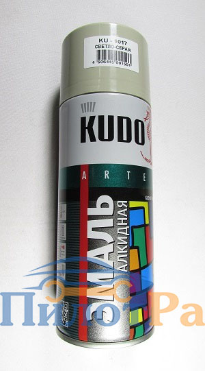 Краска Kudo 1017 светло-серая RAL 7035 520мл