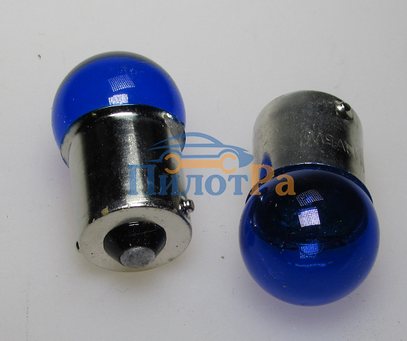 Лампа 12В (ПУПСИК) 5Вт габарит 06 синяя