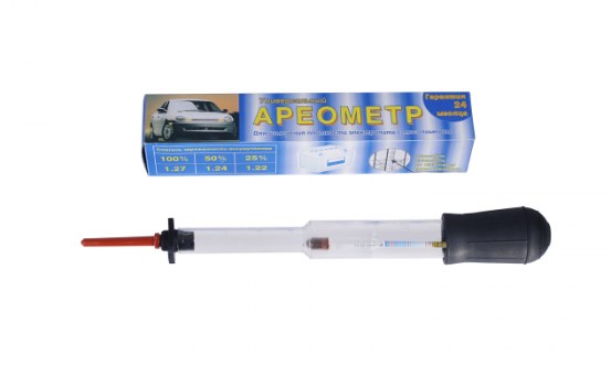 Ареометр в коробке тосол + электролит