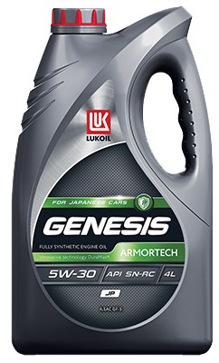 Масло моторное Лукойл Genesis Armortech JP для Японцев 5w30 синтетика 4л
